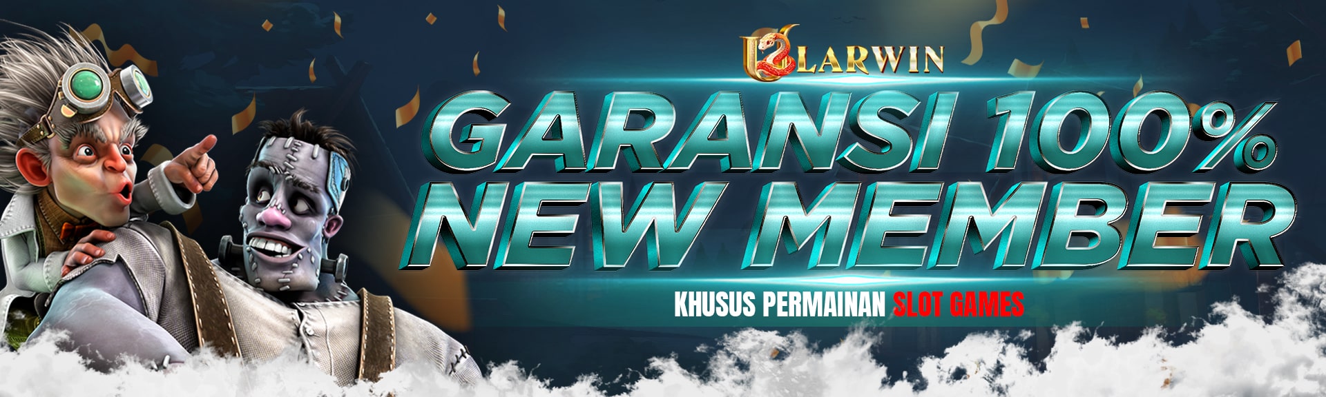 ULARWIN PROMO GARANSI 100% NEW MEMBER